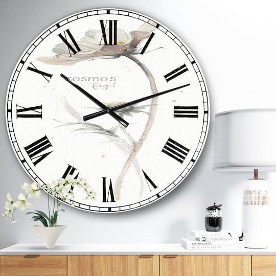 Designart A Country Weekend VII Traditional No Border Wall Clock